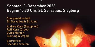 offenes Singen im Advent
