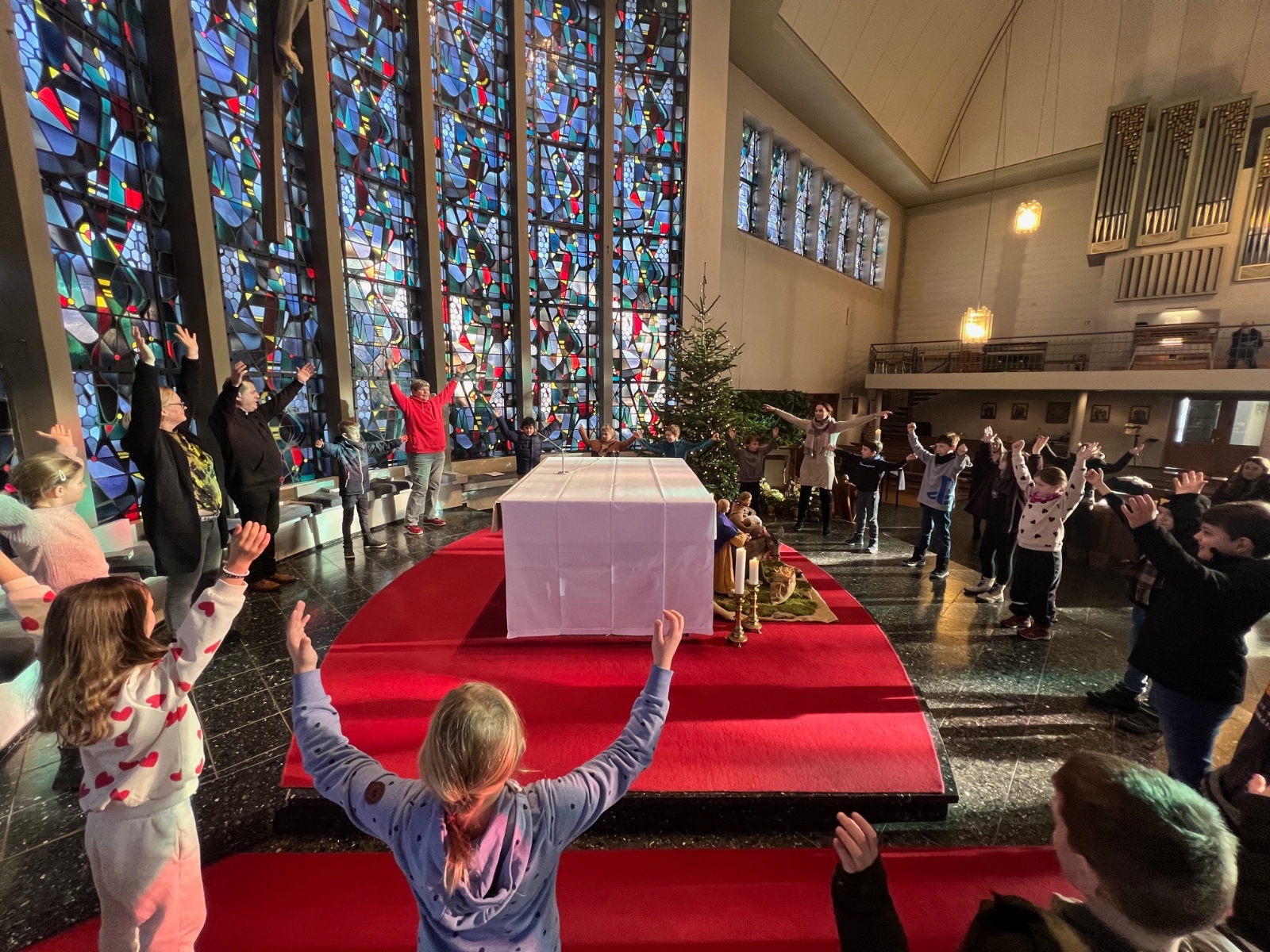 4. Weggottesdienst Liebfrauen Taufe (c) EKO Team Liebfrauen