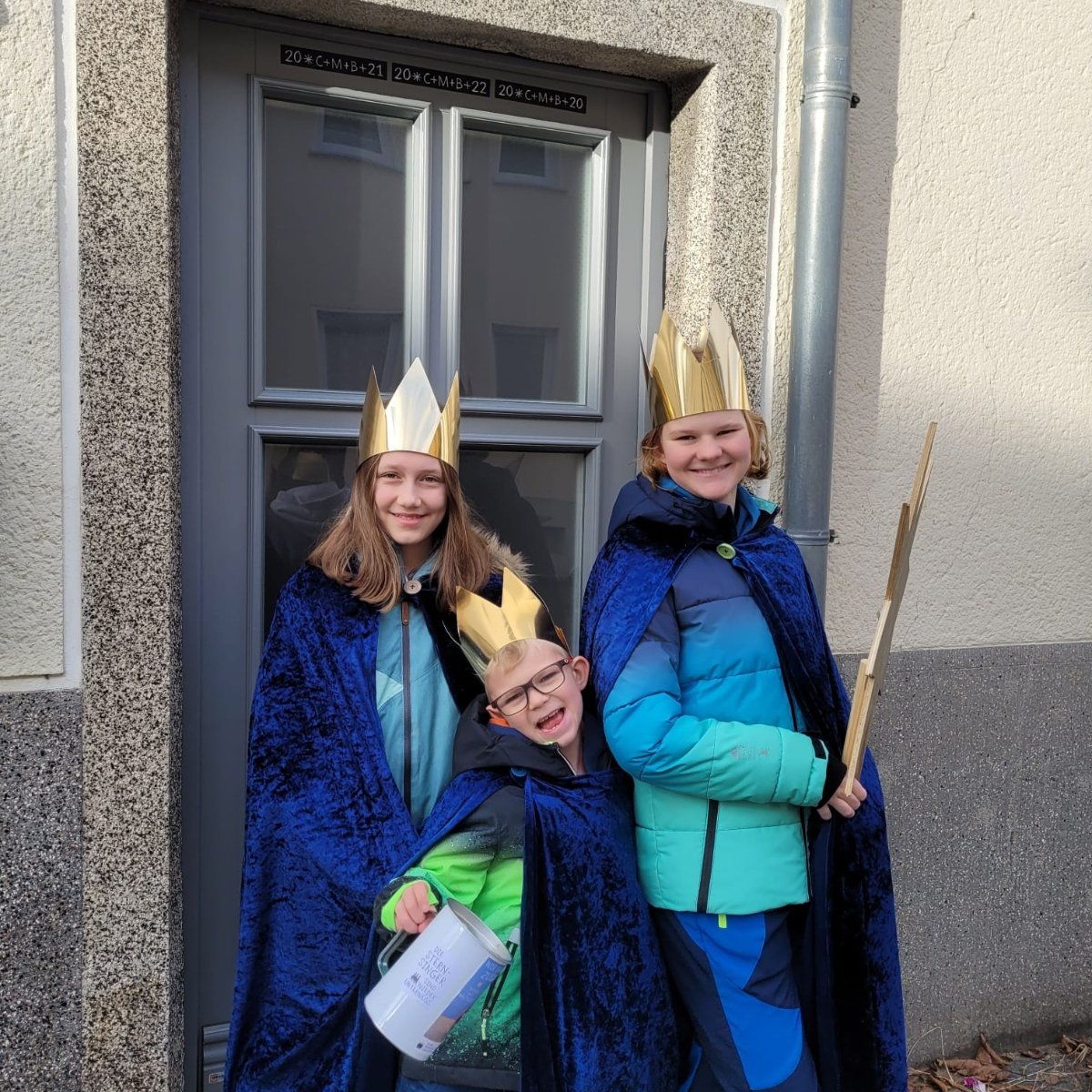 Sternsinger auf der Zange (c) Christiane Röttgen