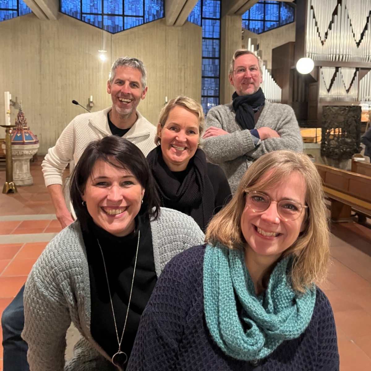 Jörg Mayer, Marc Kerling, Sabine Sauerzweig, Heike Esser, Christiane Mayer-Büchel