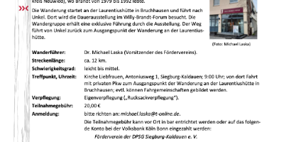 DPSG auf den Spuren von Willy Brandt
