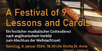 Festival of 9 Lessons and Carols