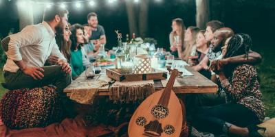 Essen bei Live Musik