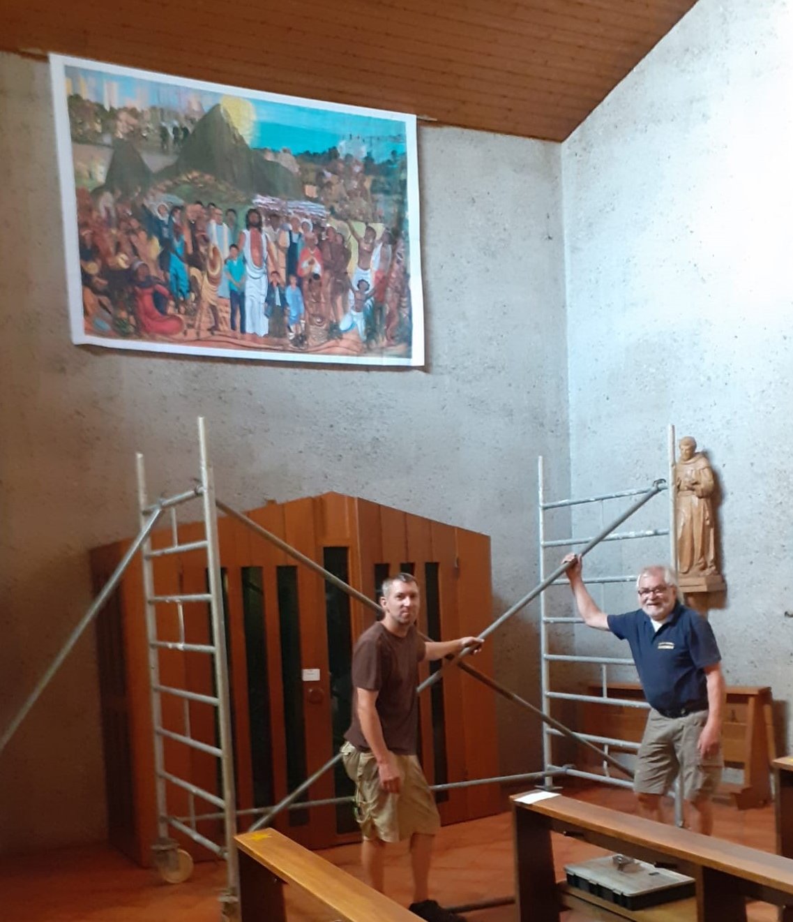Das Hungertuch aus Kolumbien (c) Uta Köpp
