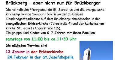 ‎Flyer Kleinkindgottesdienste 2024