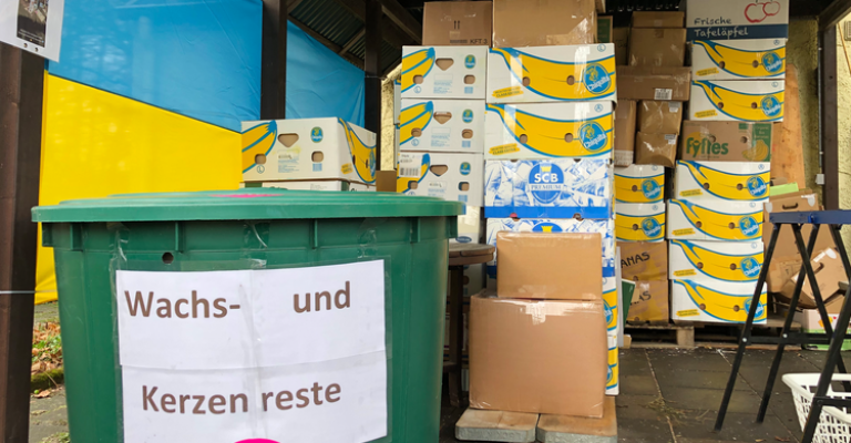 Kerzen für Ukraine (c) Bernd Hamer