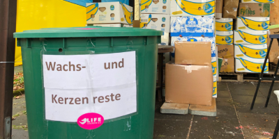 Kerzen für Ukraine