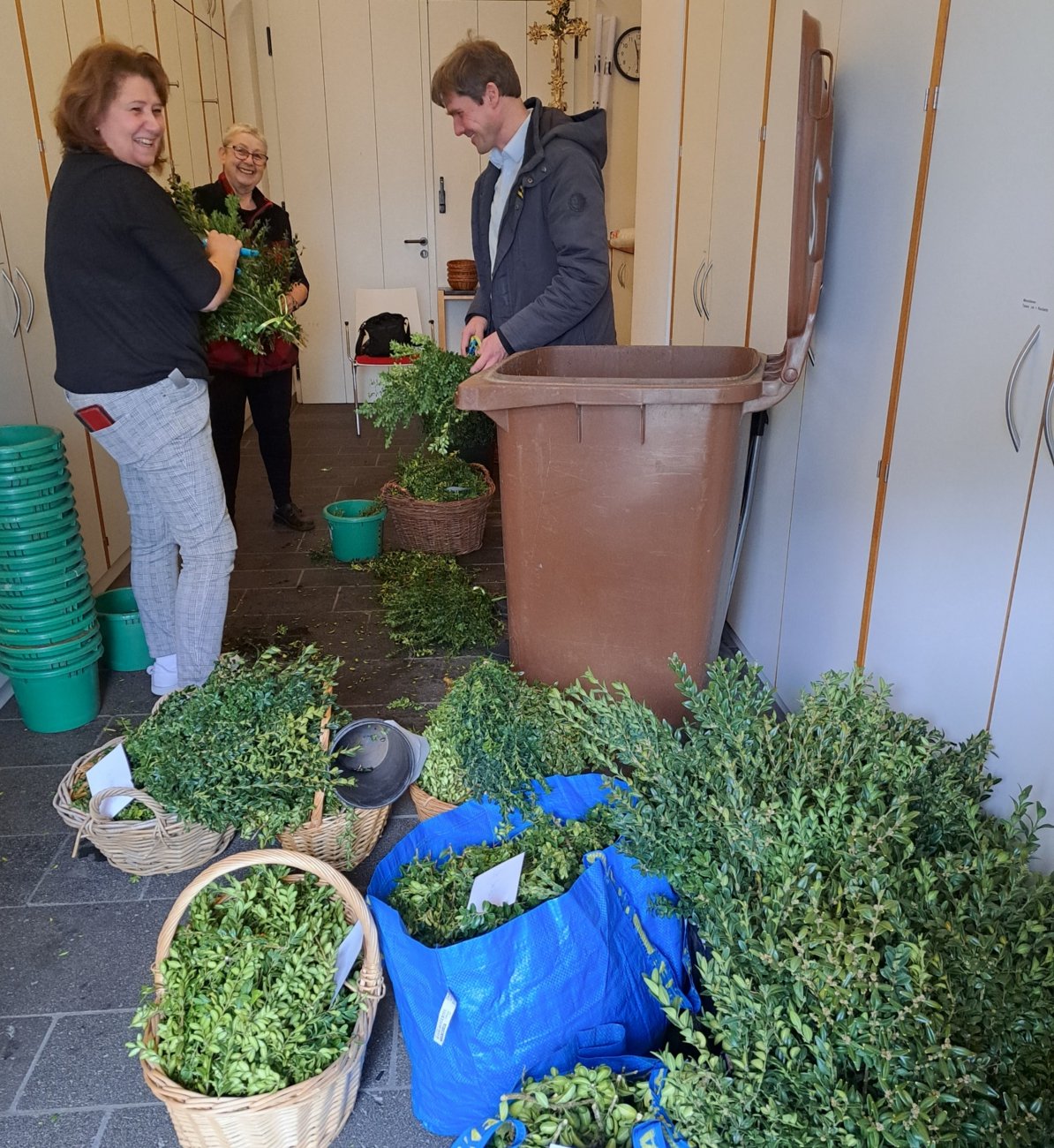 Küster:innen im Einsatz (c) Andrea Korte-Böger