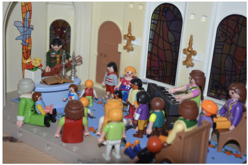 Playmobile-Szene (c) Carmen Kremser