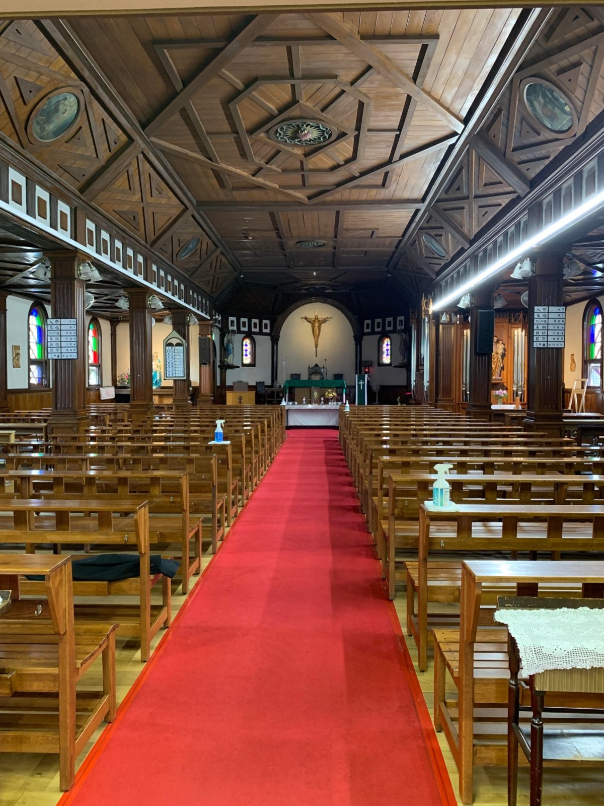 8. Kathedrale von Sapporo Innenansicht (c) Johannes Shimizu