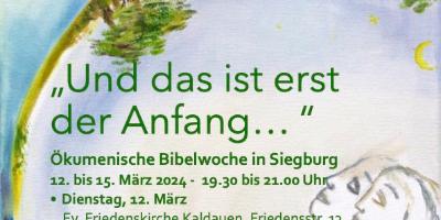 Bibelwoche 2024 Plakat