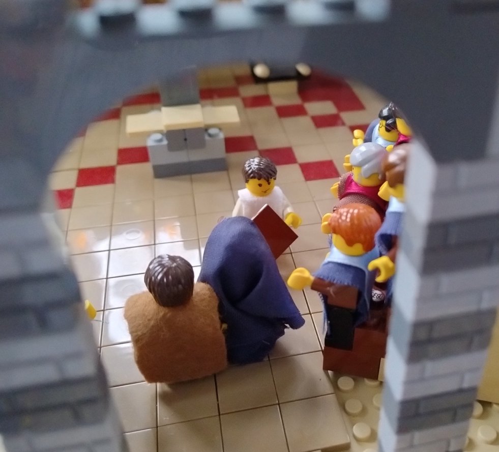 Legoausstellung_Much_Maria unterwegs_Jesus im Tempel (c) Martina Sedlaczek