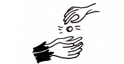 Scans Skizzen Weihnachtsflyer_Geld spenden