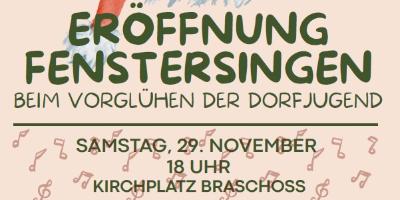 Fenstersingen Braschoss