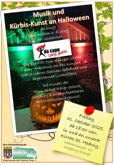 Halloween Zange (c) Bürgergemeinschaft Zange