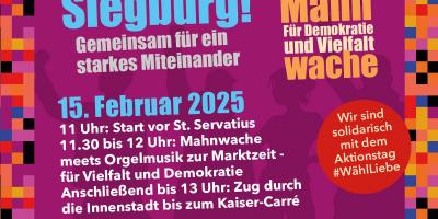Mahnwache 15.02.2025