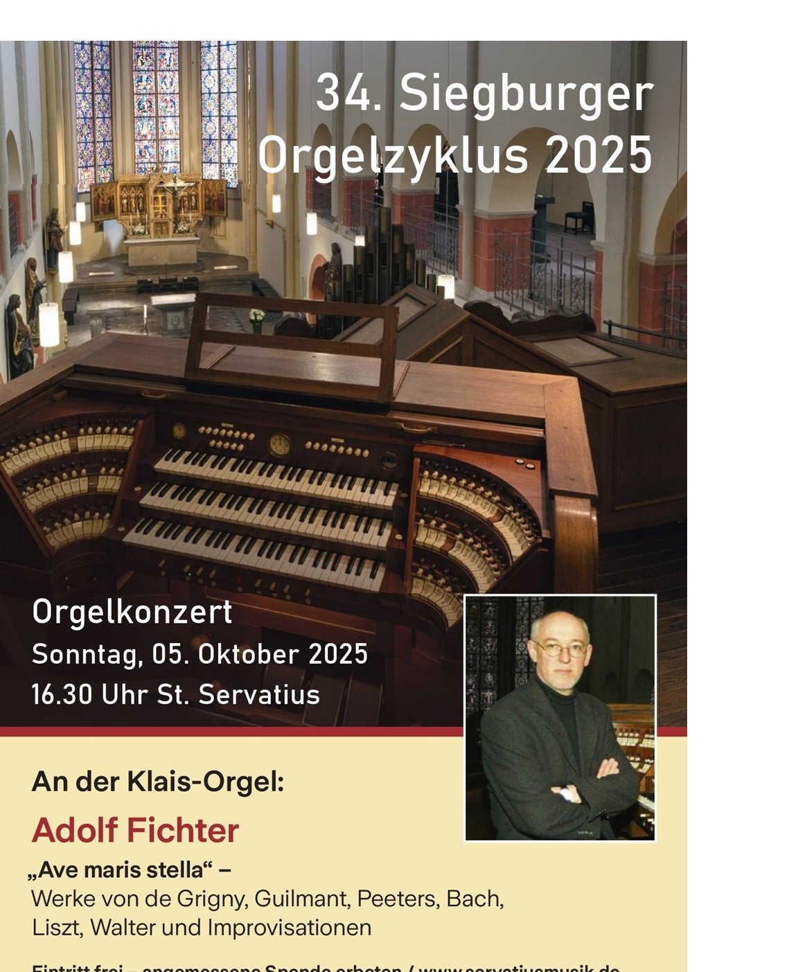 Orgelzyklus Fichter (c) Guido Harzen