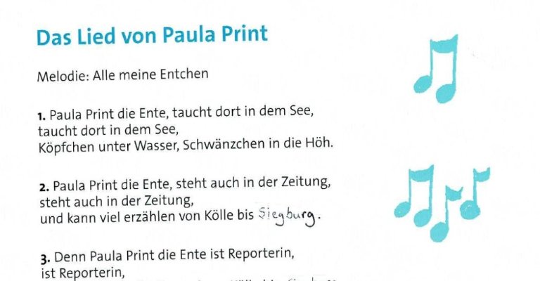 PaulaPrintLied-1 (c) Heidi Schild