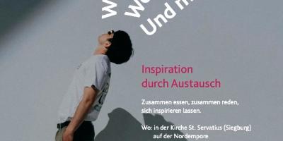Plakat_Inspiration durch Austausch