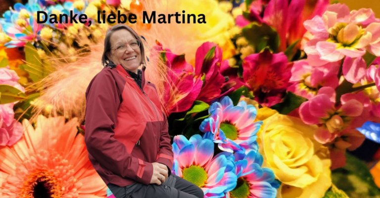 Danke, liebe Martina (c) Diana Recht