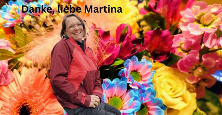 Danke, liebe Martina (c) Diana Recht
