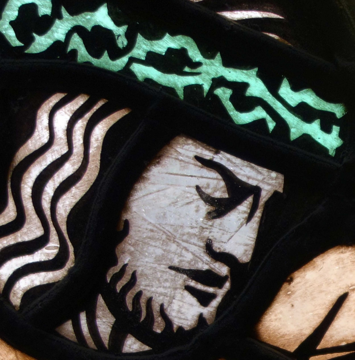 Kreuzigung-Fenster Servatiuskirche