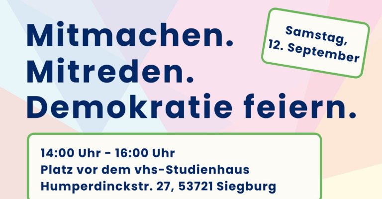Ankuendigungsplakat-12.09.2026 (c) Bündnis für Demokratie und Vielfalt