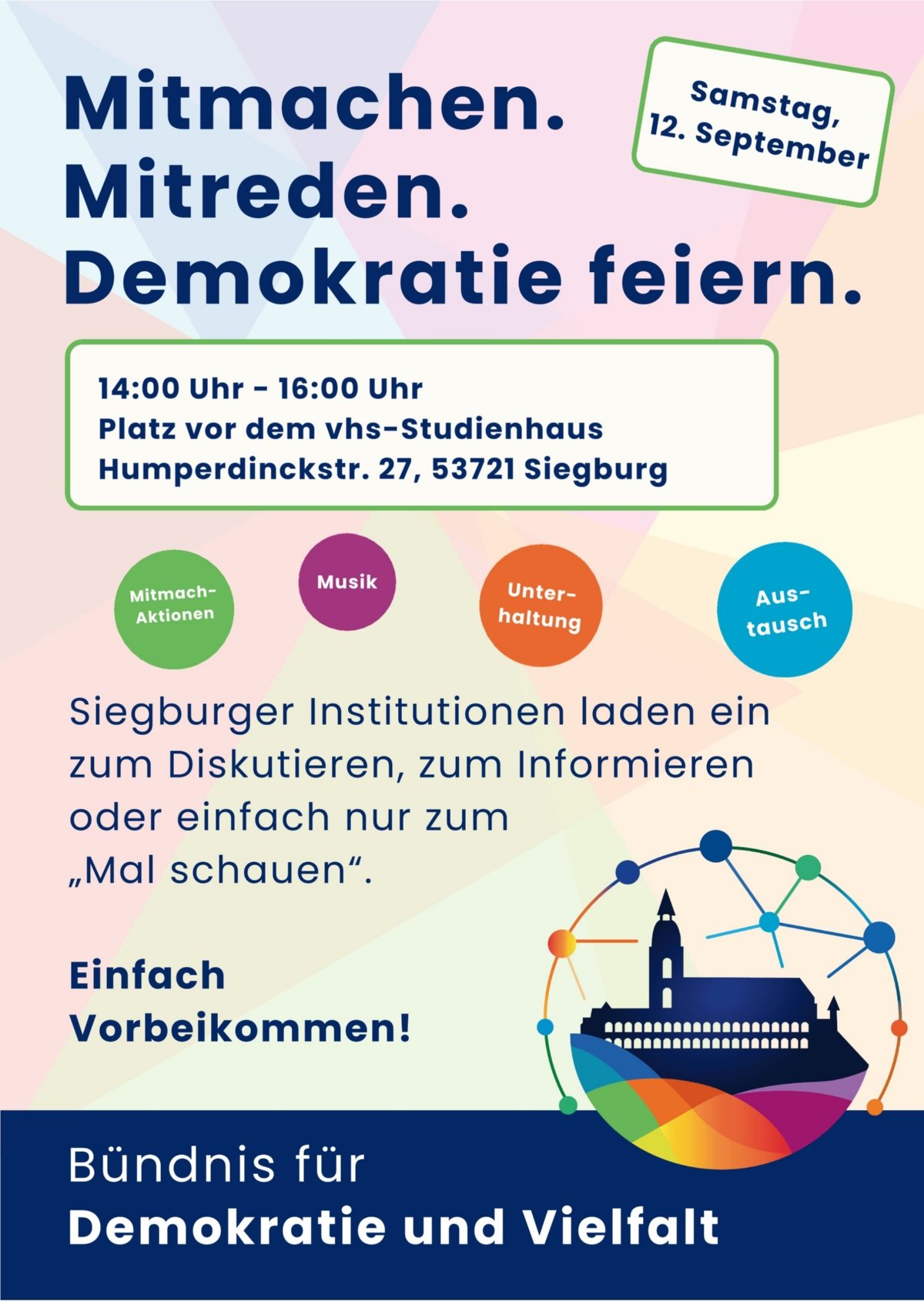 Ankuendigungsplakat-12.09.2026 (c) Bündnis für Demokratie und Vielfalt