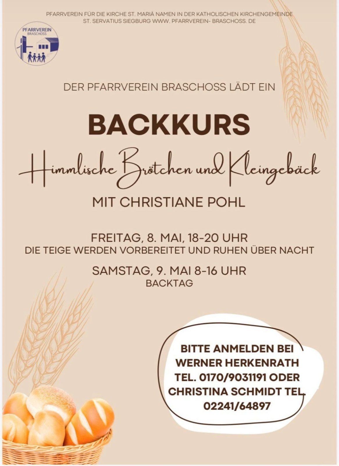 Backkurs Braschoß (c) Pfarrverein Braschoß