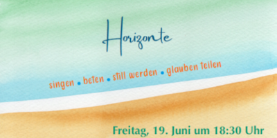Horizonte Handzettel