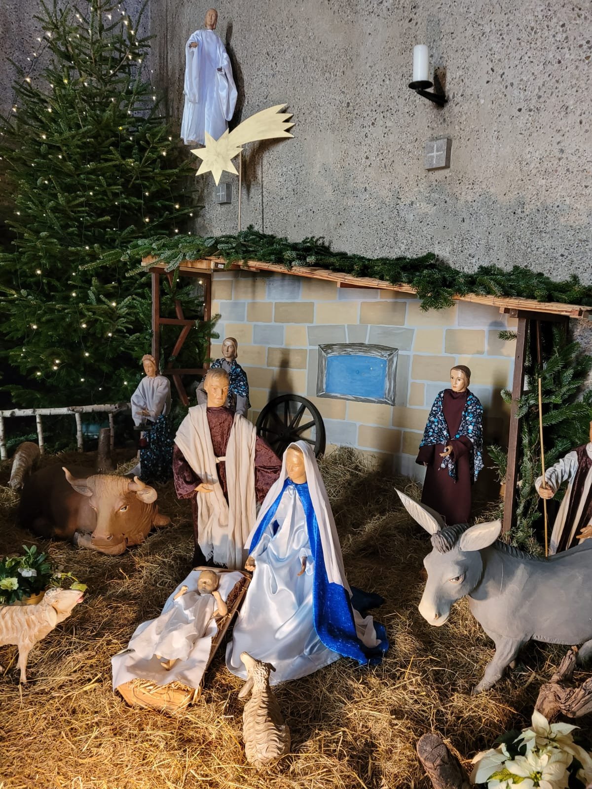 Krippe Stallberg 2025 (c) Uta Köpp