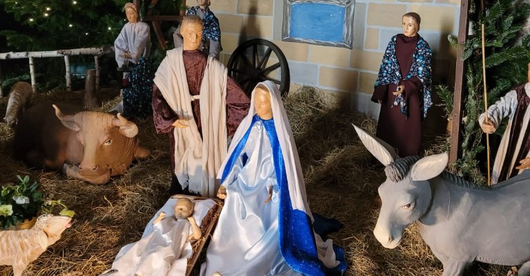 Krippe Stallberg 2025 (c) Uta Köpp