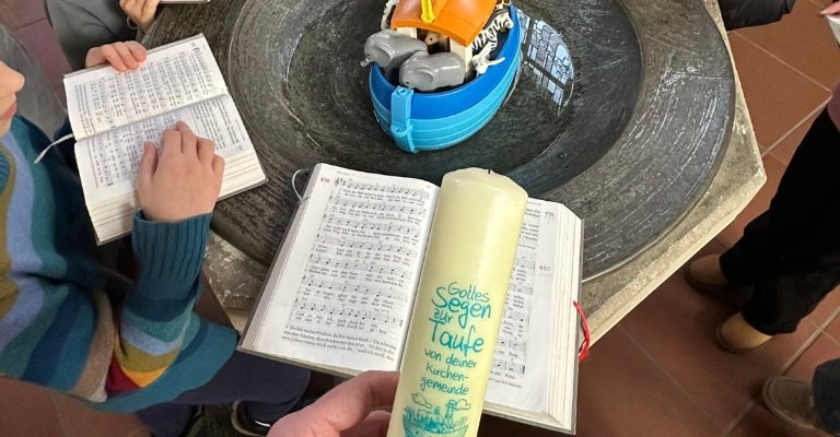 Weggottesdienst IV- Ich bin getauft-Bild8 (c) EKO-Team St. Anno