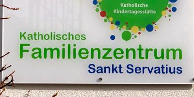 KiTa Liebfrauen Schild Familienzentrum
