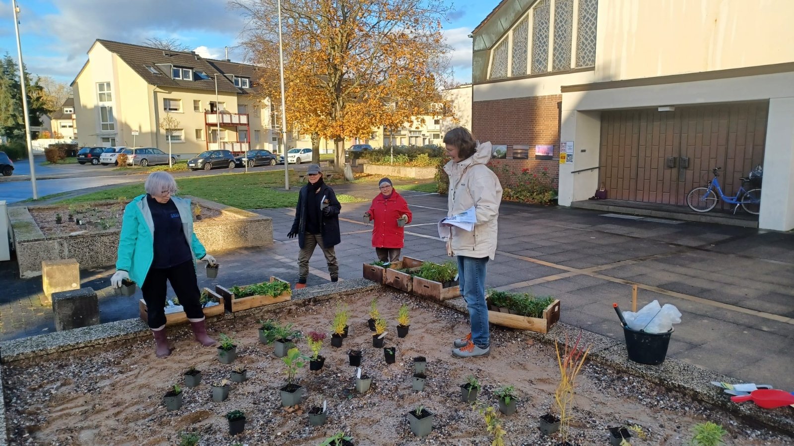 HedwigsGarten_Beetbepflanzung (c) Eugen Peterko