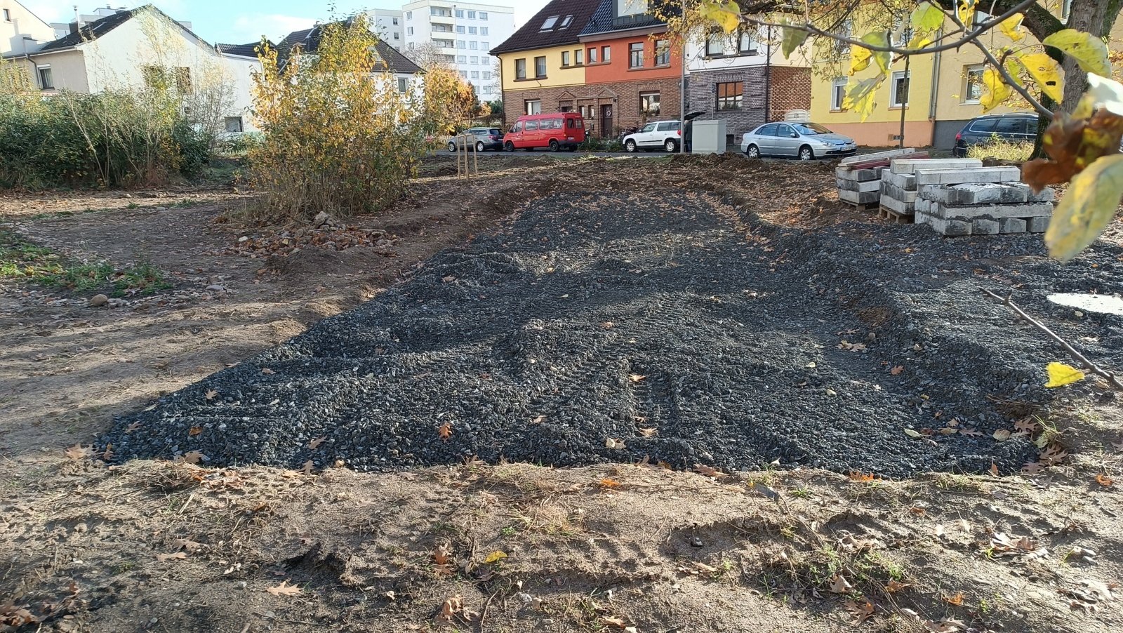 HedwigsGarten_Planierung Boule-Bahn (c) Martina Sedlaczek