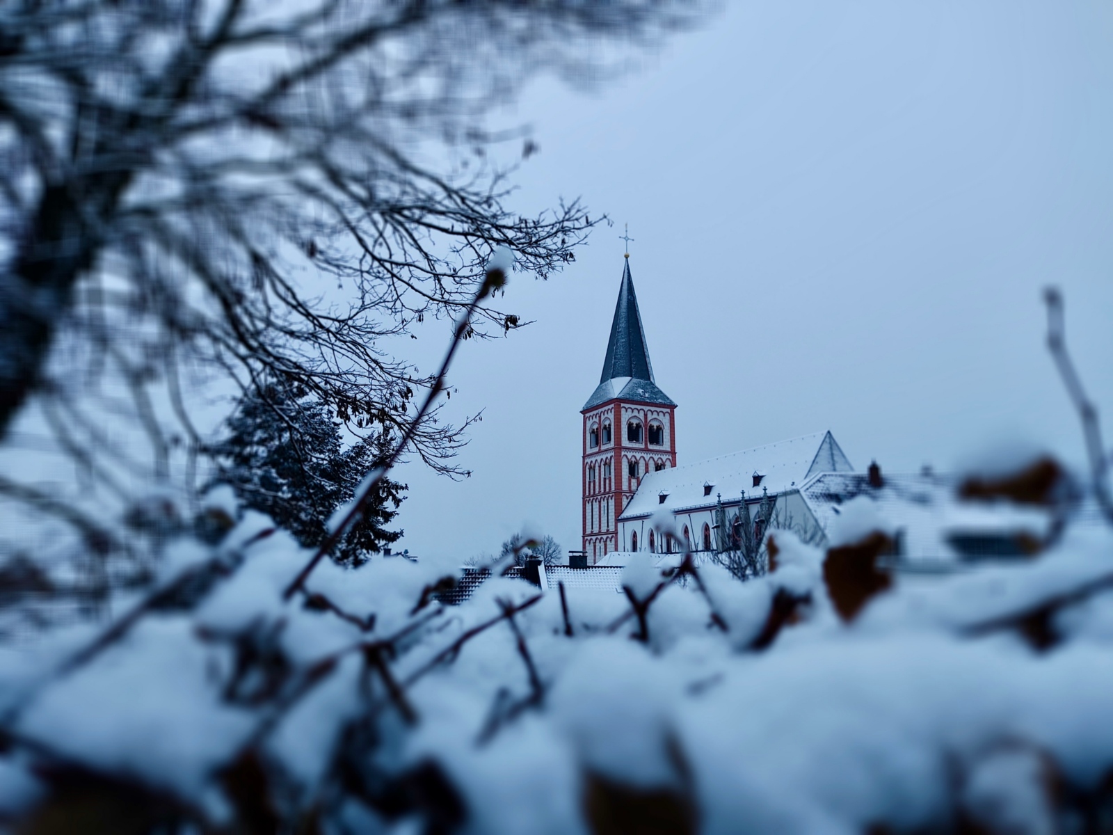 Pfarrkirche im Winter (c) Martina Sedlaczek
