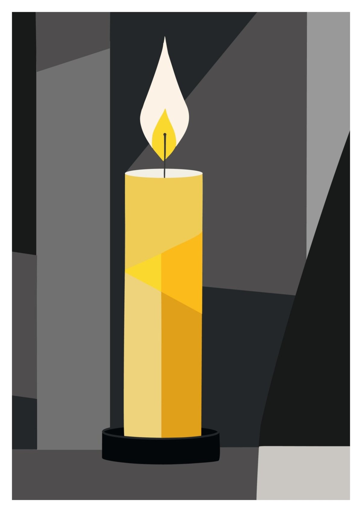 Adventskerze-Plakatreihe-1 (c) Fachstelle Medien Rottenburg