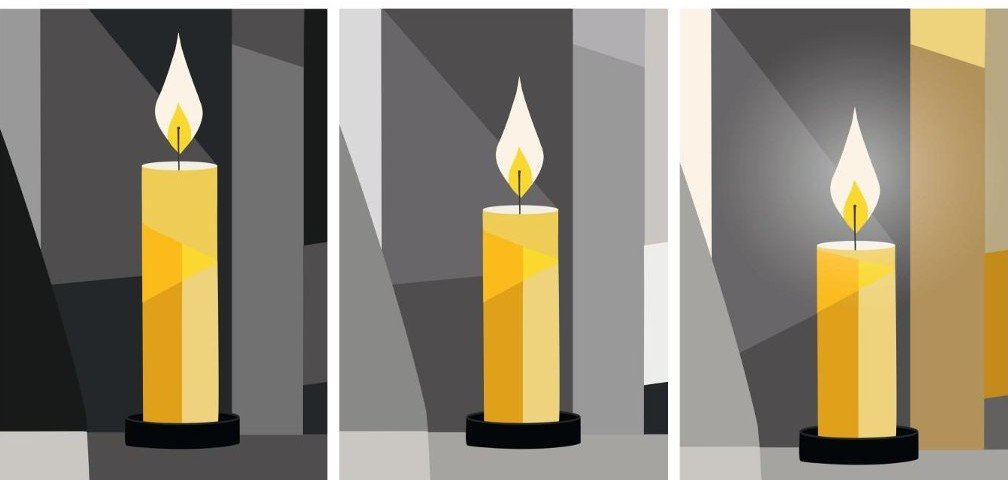 Adventskerzen 1-3 (c) Fachstelle Medien Rottenburg