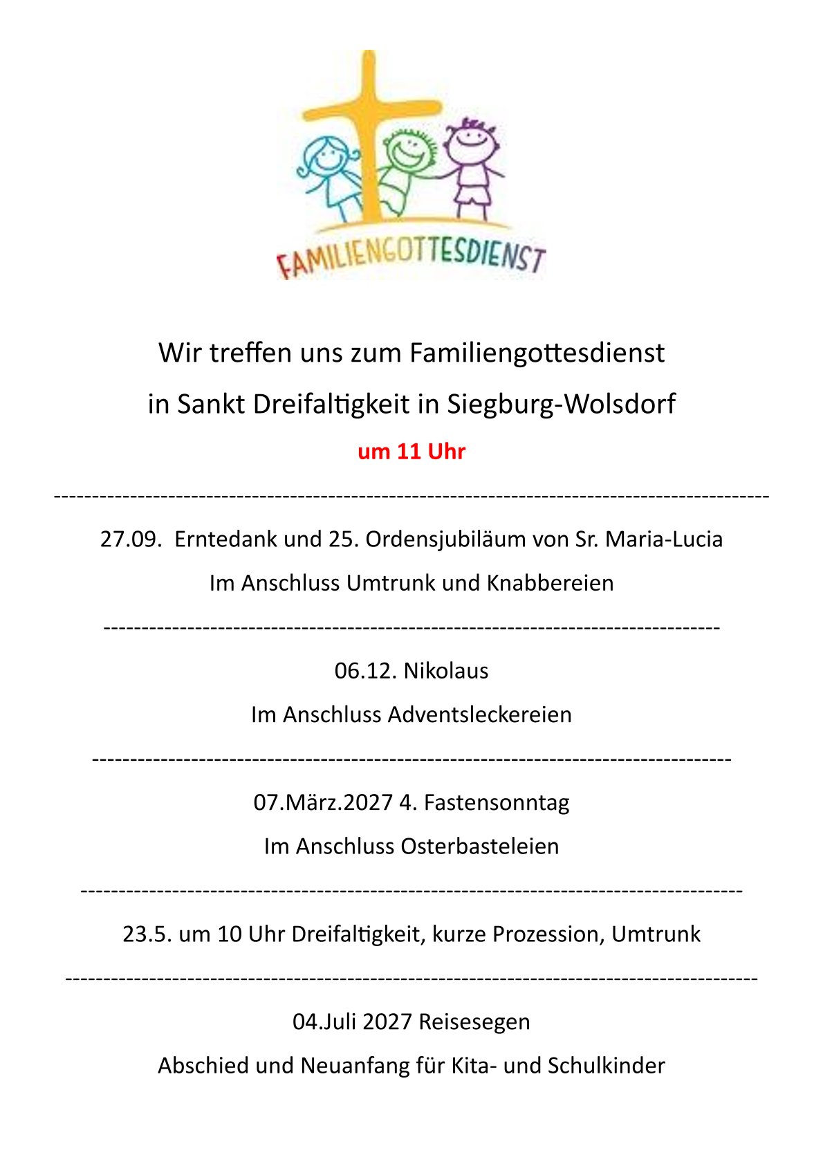 Familienmessen Wolsdorf 2027-1
