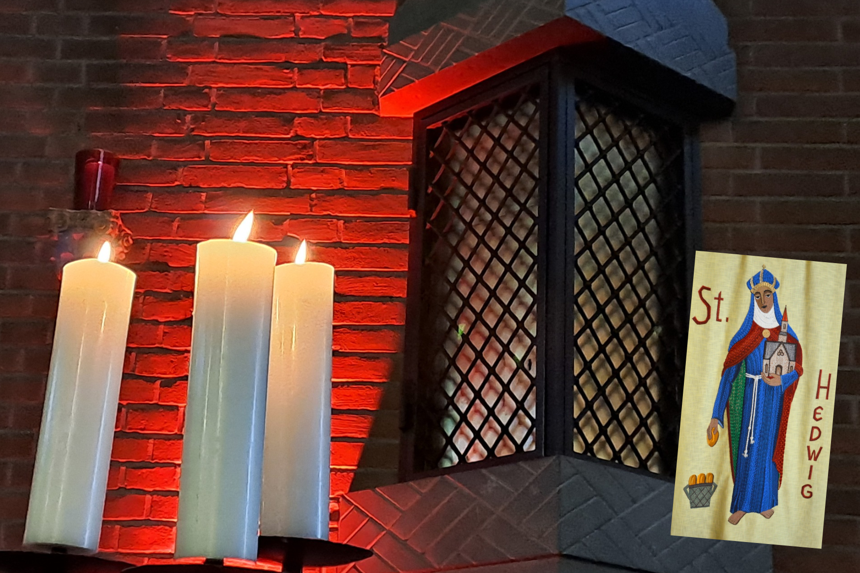 St. Hedwig in meditativem Licht