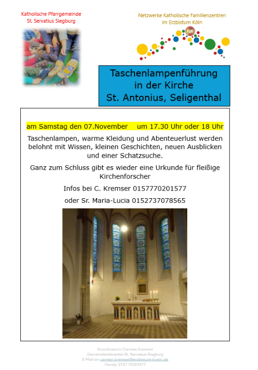 Taschenlampenführung