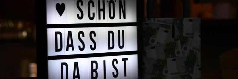 Schön, dass du da bist